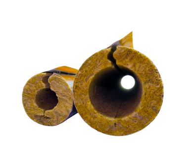 Цилиндр Paroc толщина 50 мм кашированный