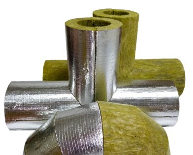 Отвод минераловатный толщина 40 мм